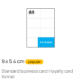 Digital Offset Printing 260gsm art card + matt lamination/ gloss lamination Business Card