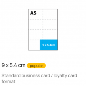 Digital Offset Printing 230gsm Ivory White Card Business Card