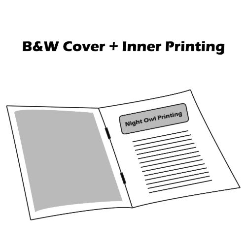 B&W Cover + Inner Printing