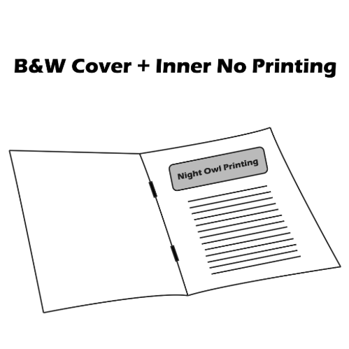 B&W Cover + Inner No Printing